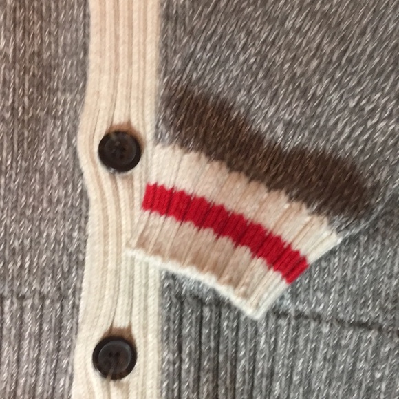 Carters cotton button down boy sweater - Picture 5 of 8